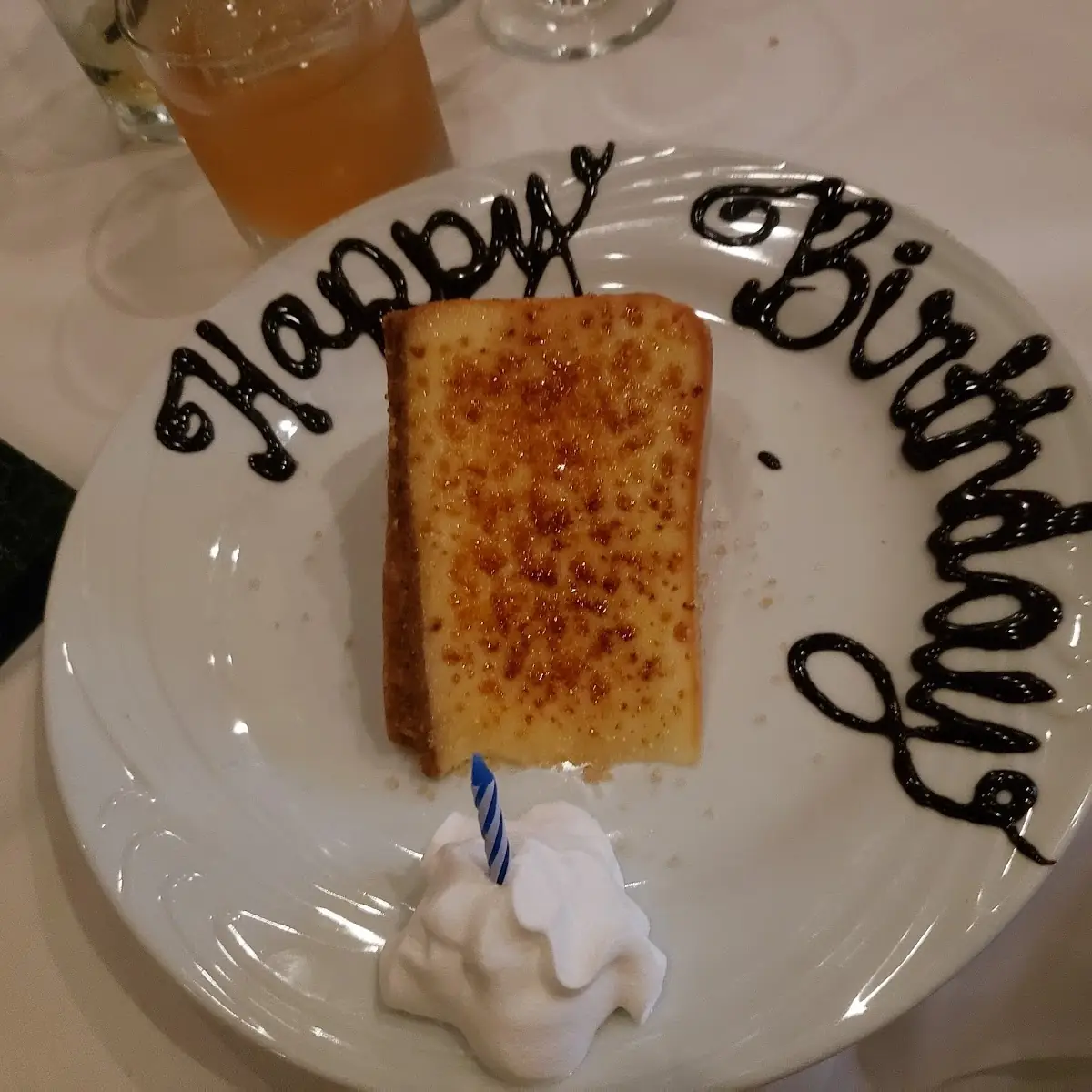 Flambe Cheese Cake