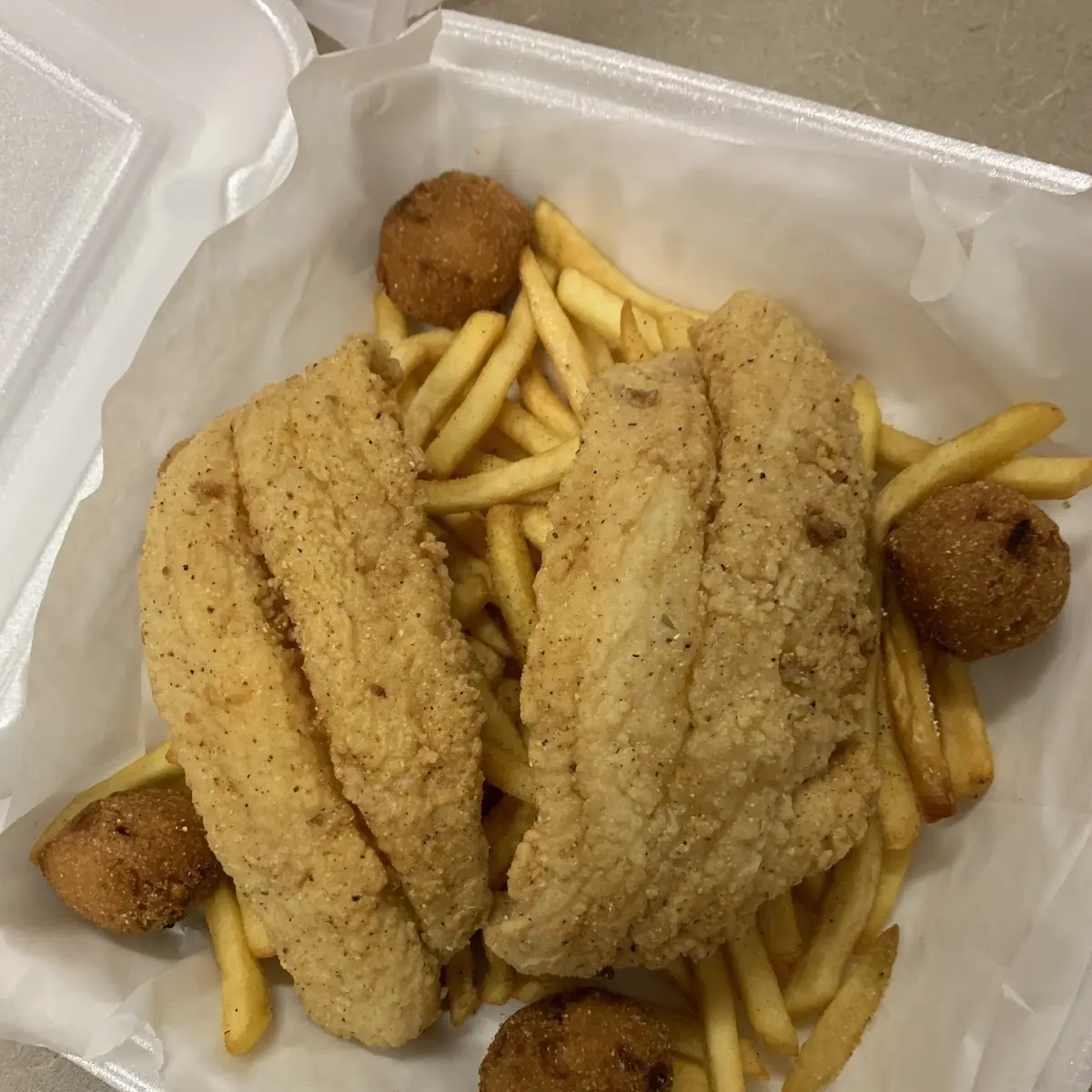Fried Catfish Dinner