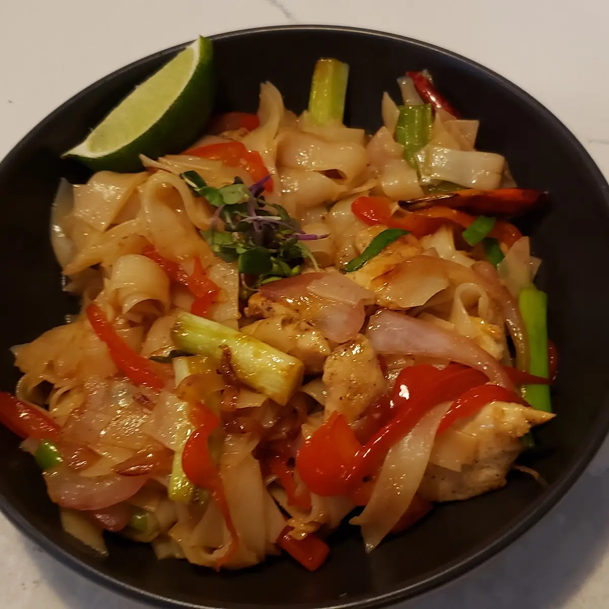 Drunken Noodles Chicken