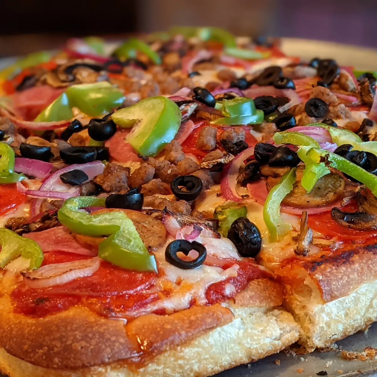 Large Sicilian Supreme Pizza