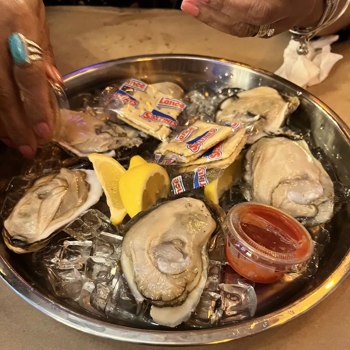 Oysters on the Half Shell