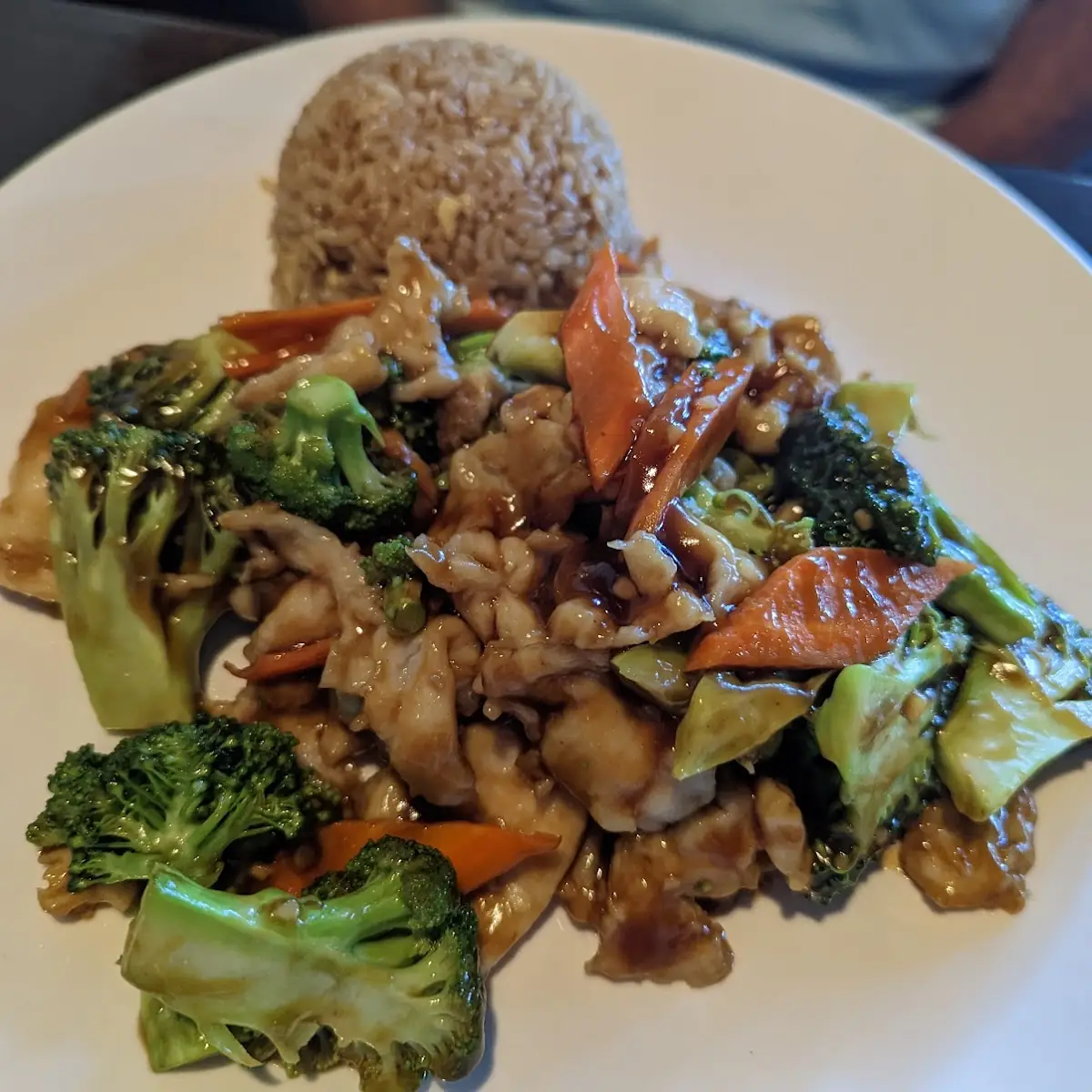Chicken & Broccoli with Fried Rice