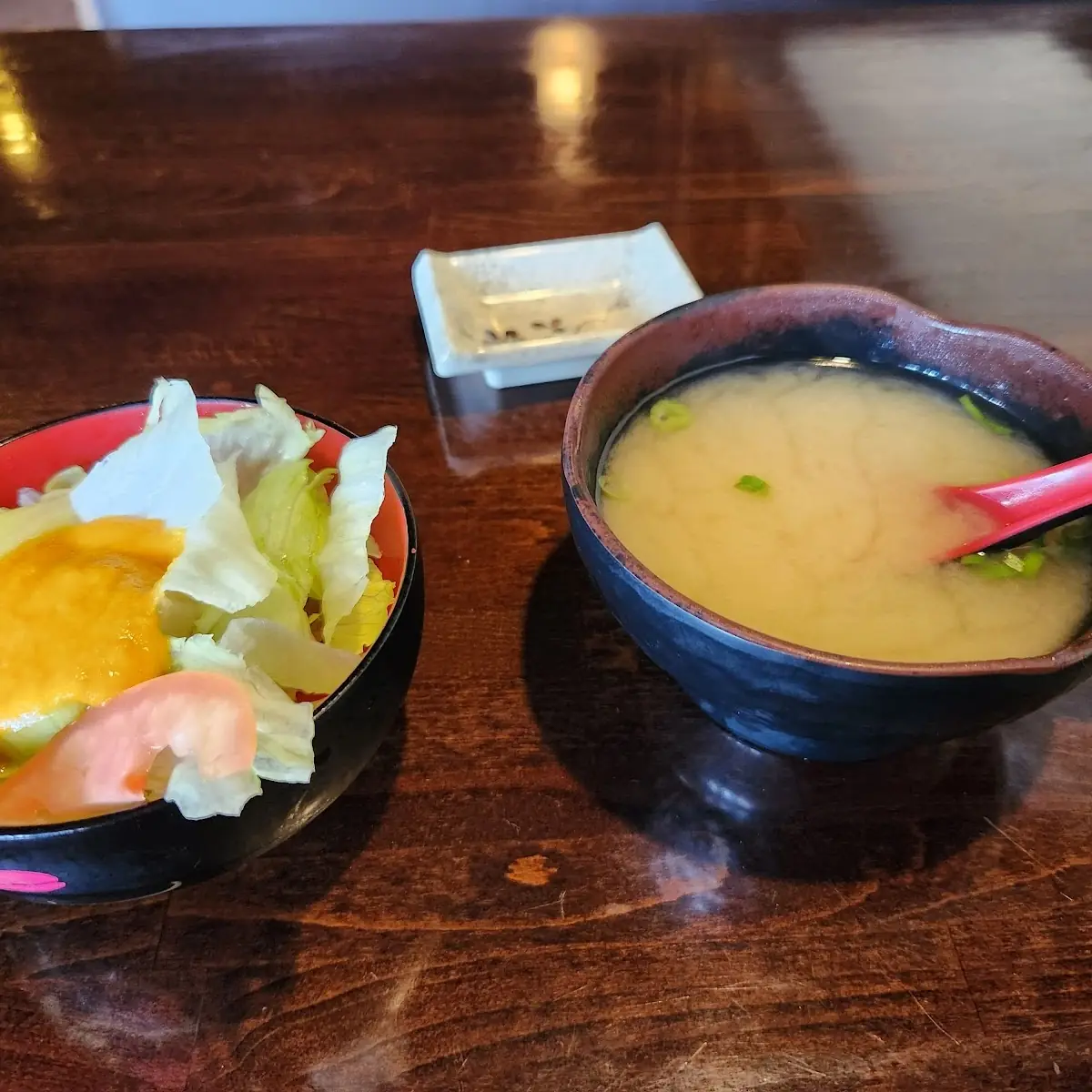 Lunch Special Salad and Miso Soup