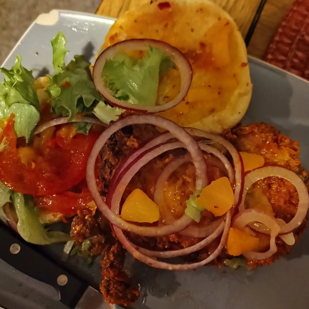Tandouri Smoked Chicken Patty