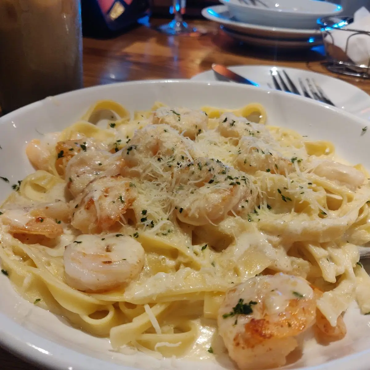 Shrimp Alfredo