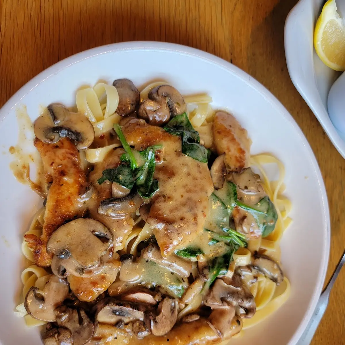 Stuffed Chicken Marsala