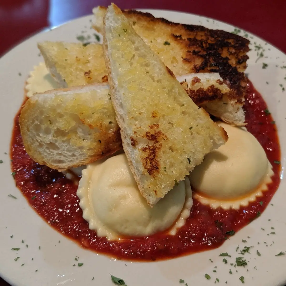 Ravioli Marinara