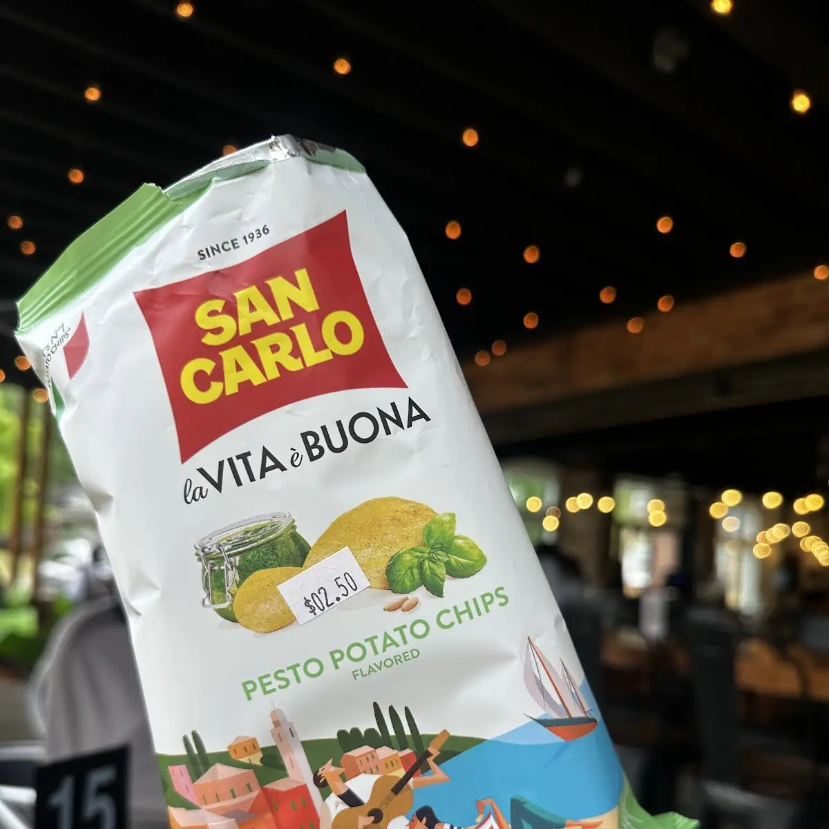 Pesto Potato Chips