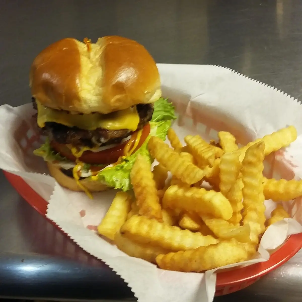 Bacon Cheeseburger with Everything