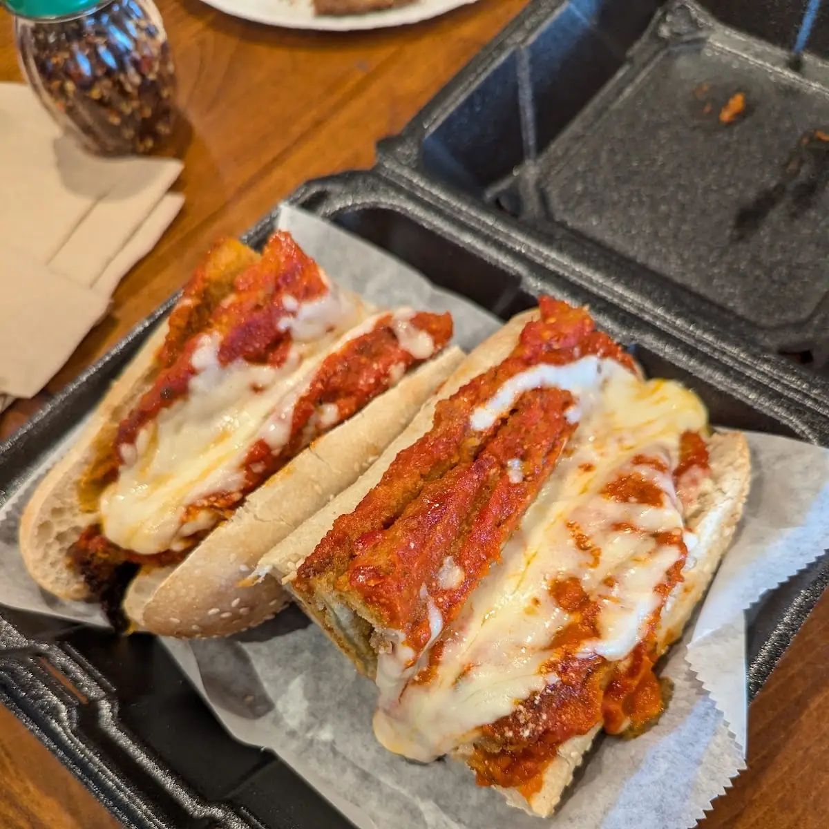 Meatball Parmigiana Roll