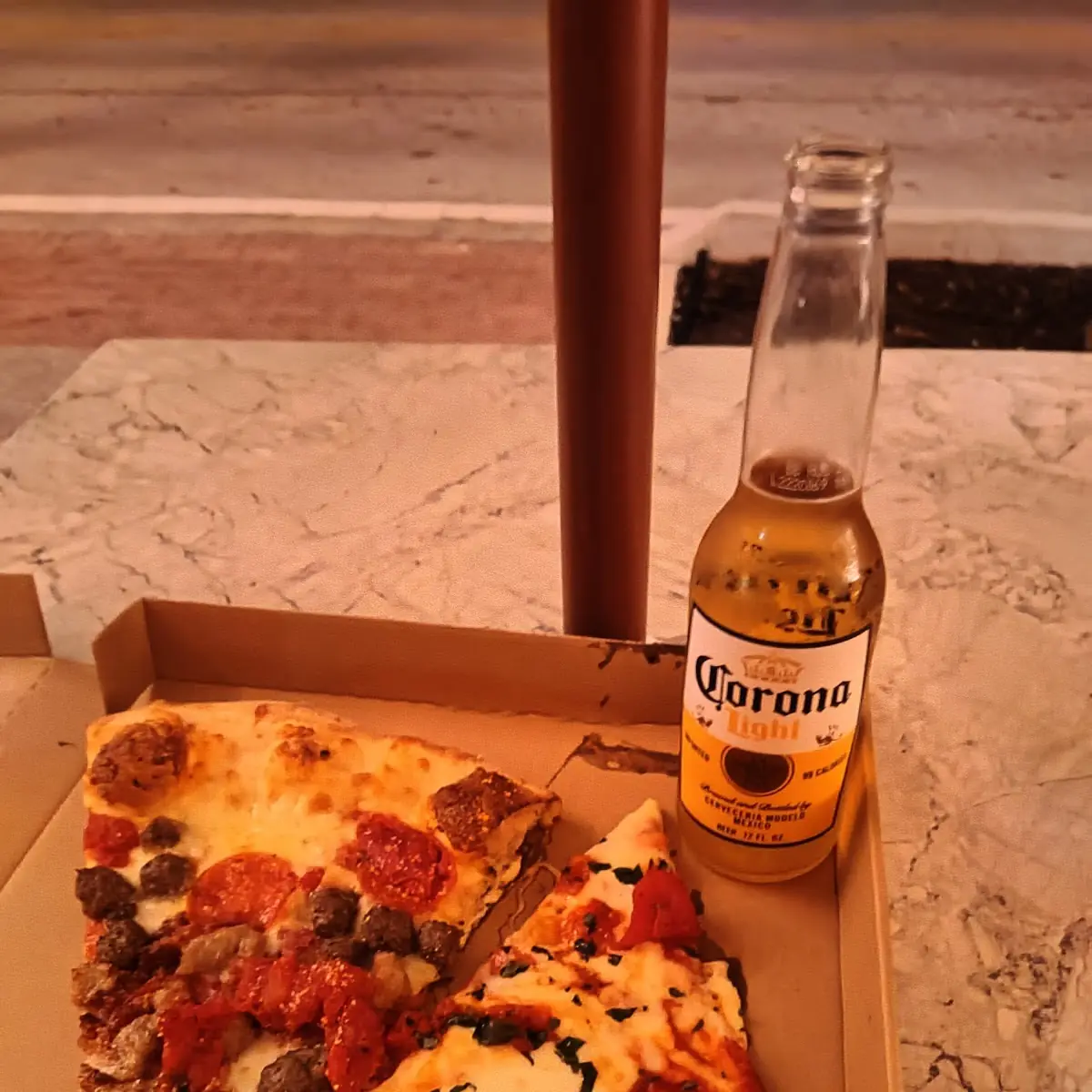 Slice of Pizza Margherita