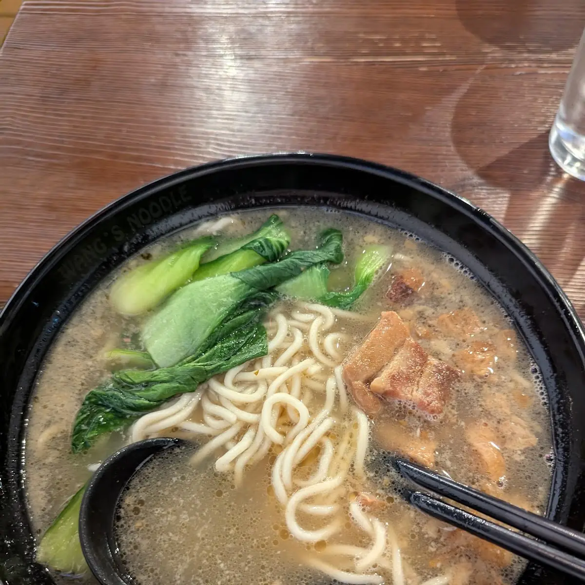 Pork Belly Noodle Soup