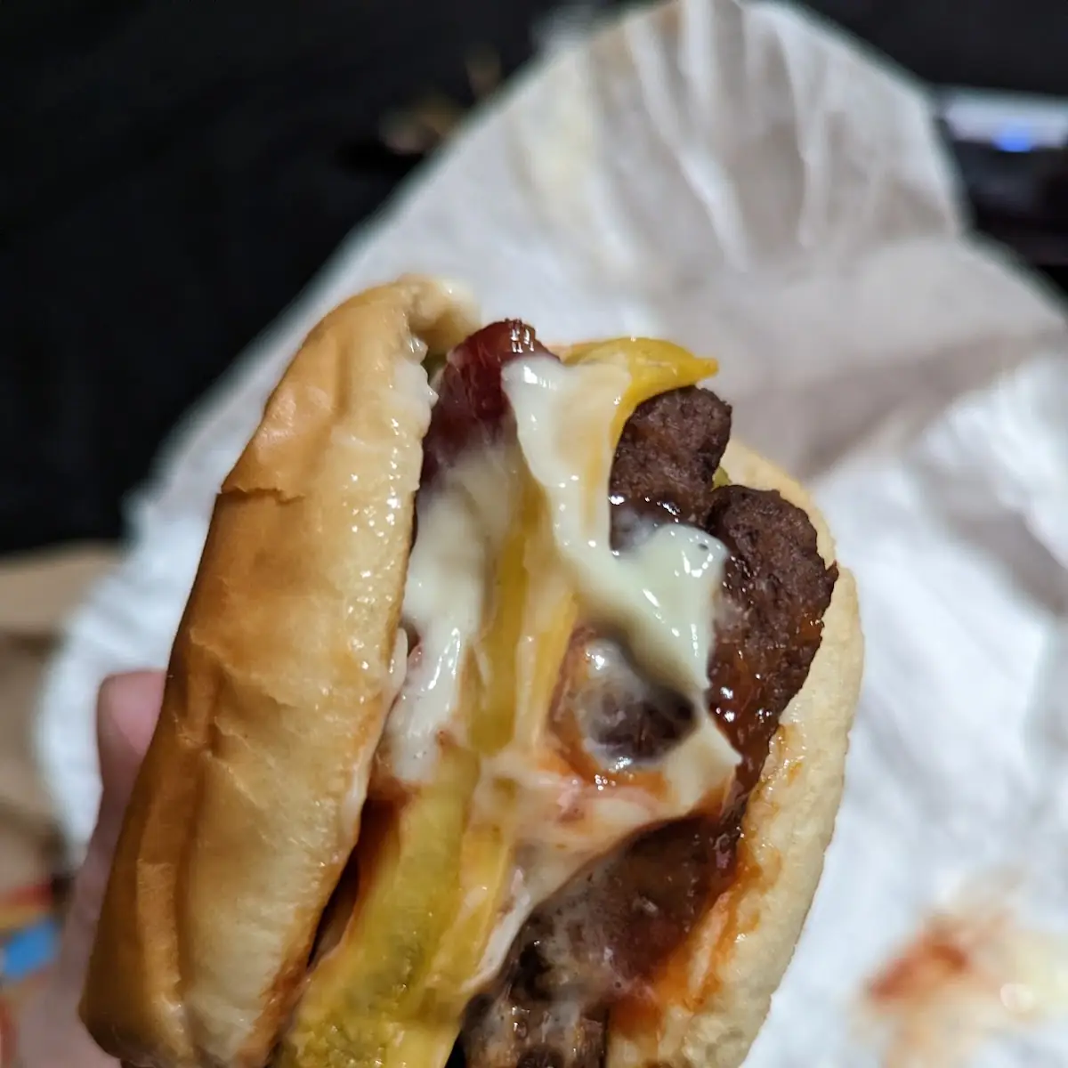 Triple Cheeseburger