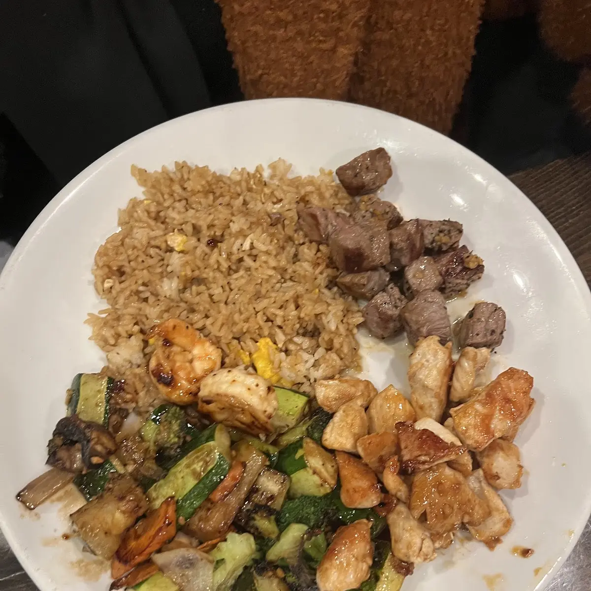 Hibachi Steak & Lobster Tail