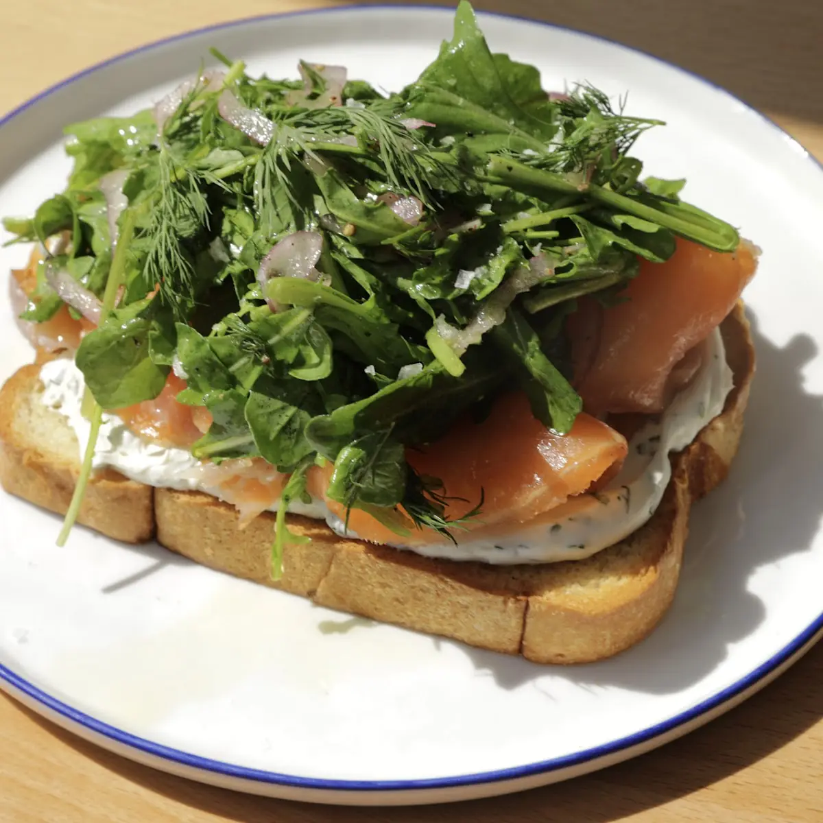 Smoked Salmon Crostini