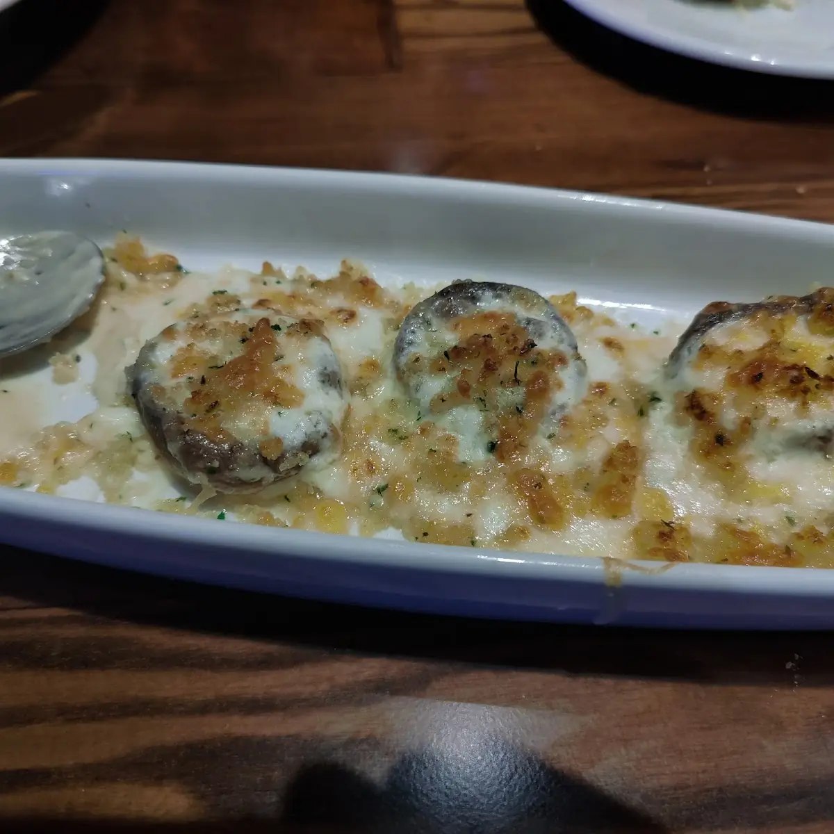 Cheddar Stuffed Mushrooms