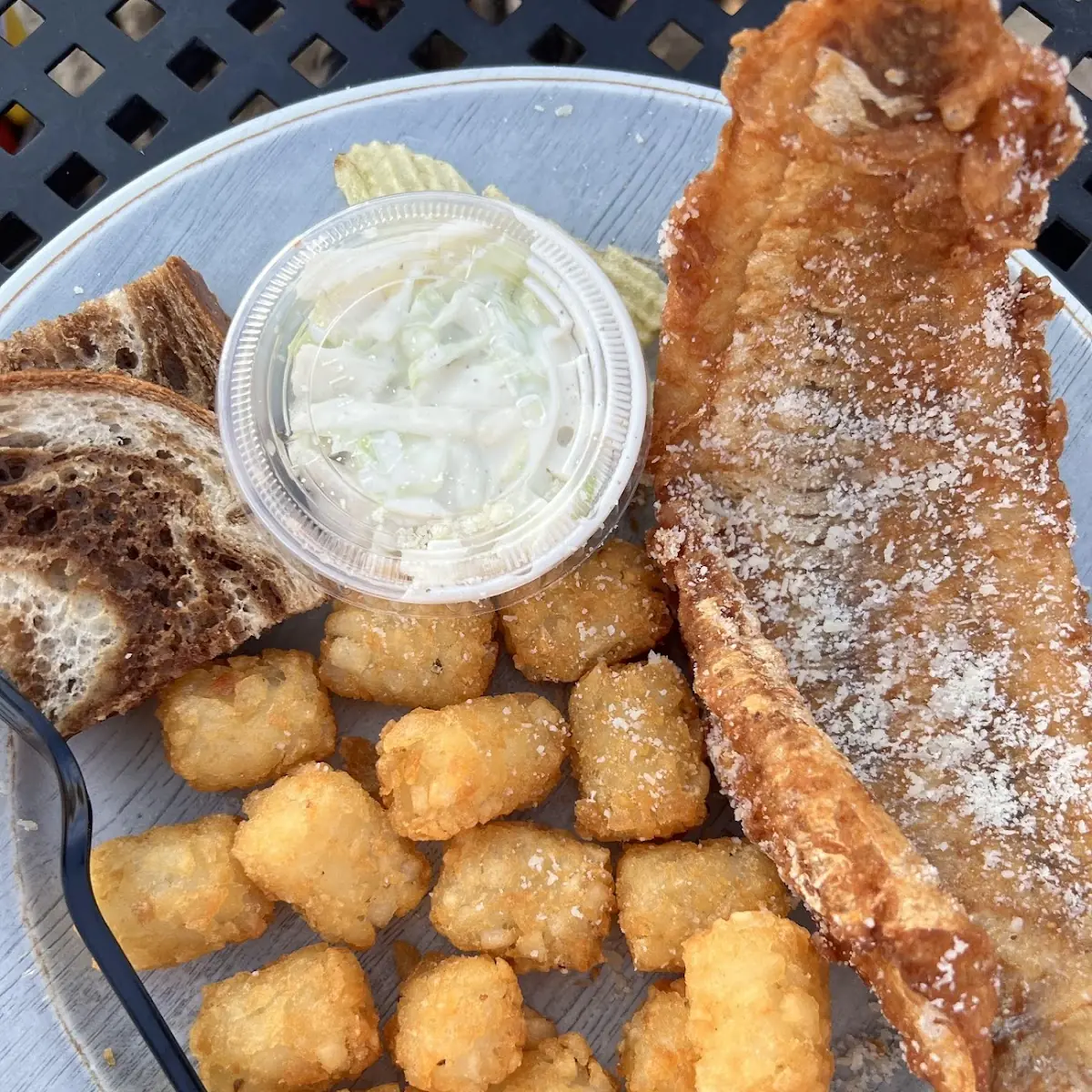 Parmesan Crusted Walleye
