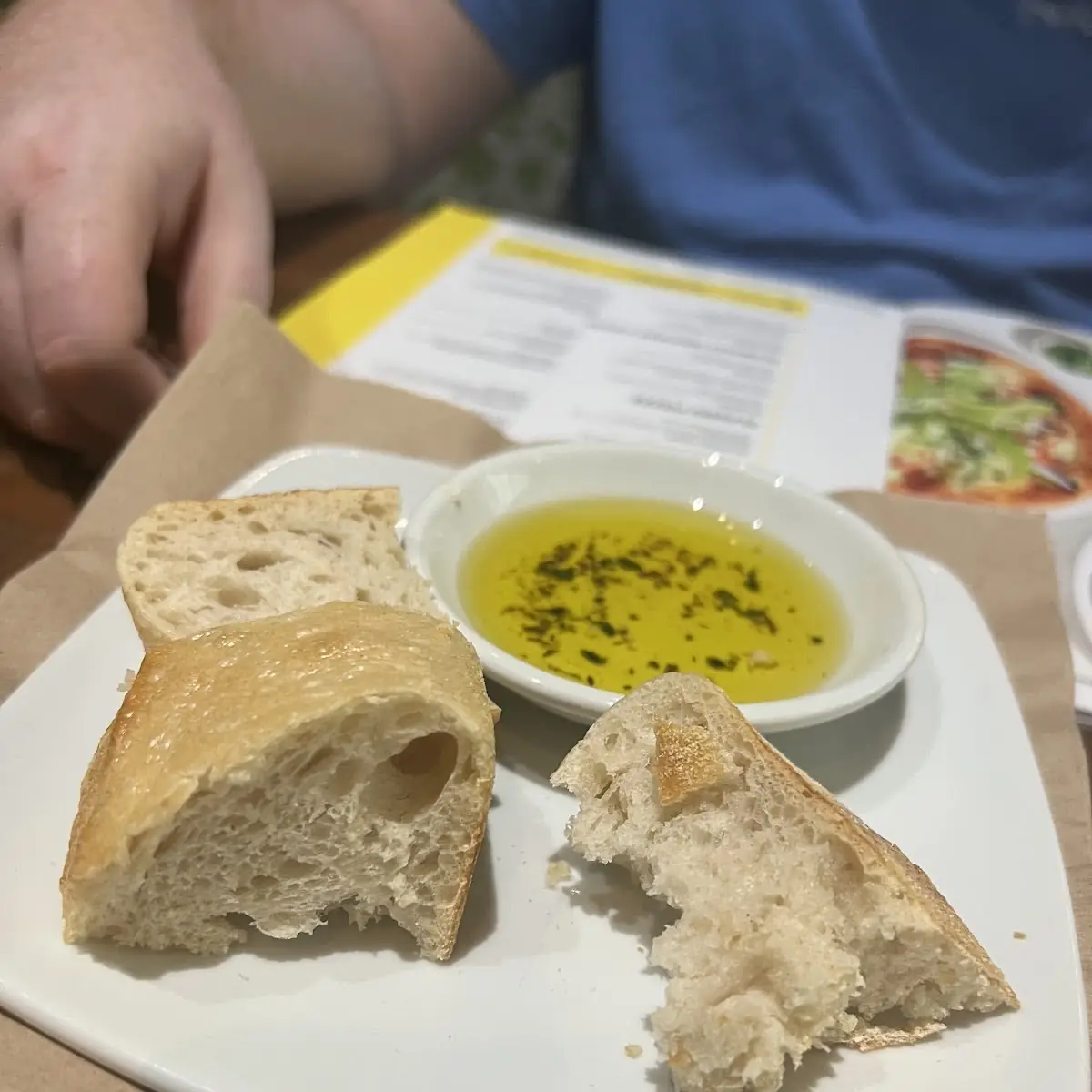 Bread with Dipping Sauce