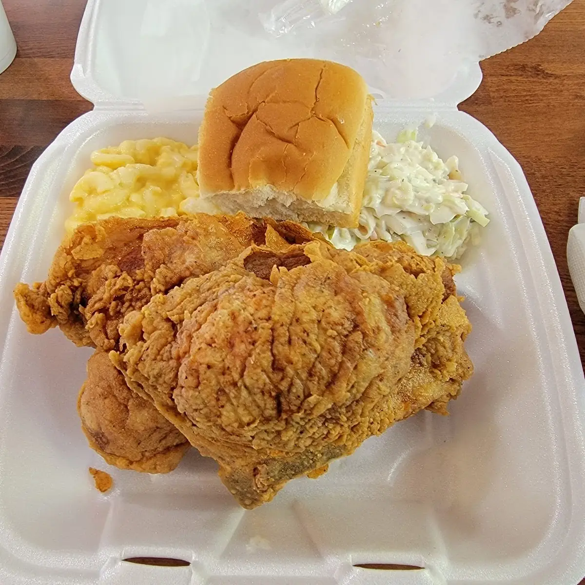 Mac and Cheese Fried Pork Chops