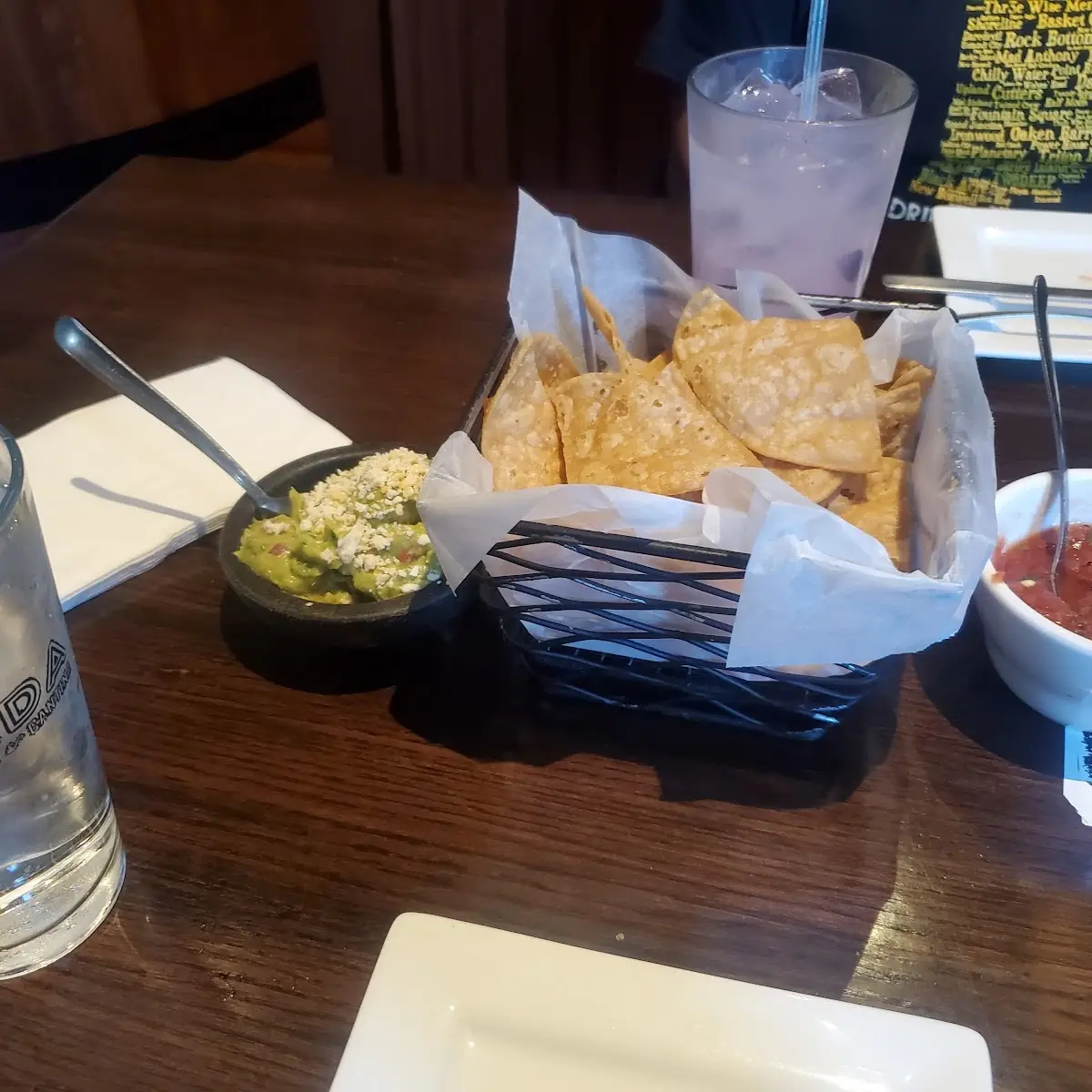 Chips Salsa Guacamole
