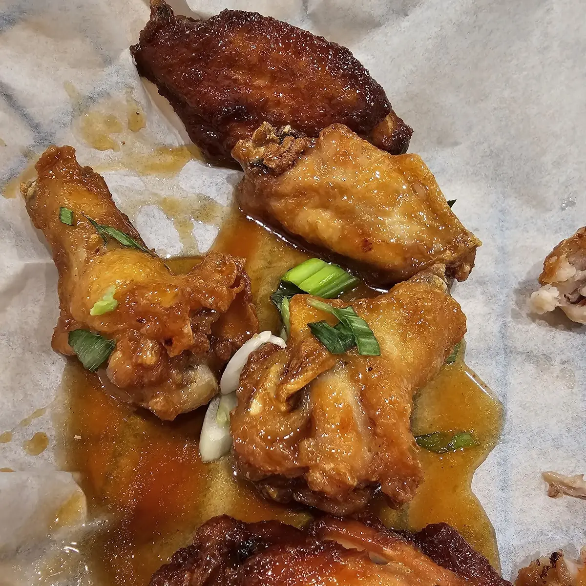 Maple Bourbon Chicken Wings