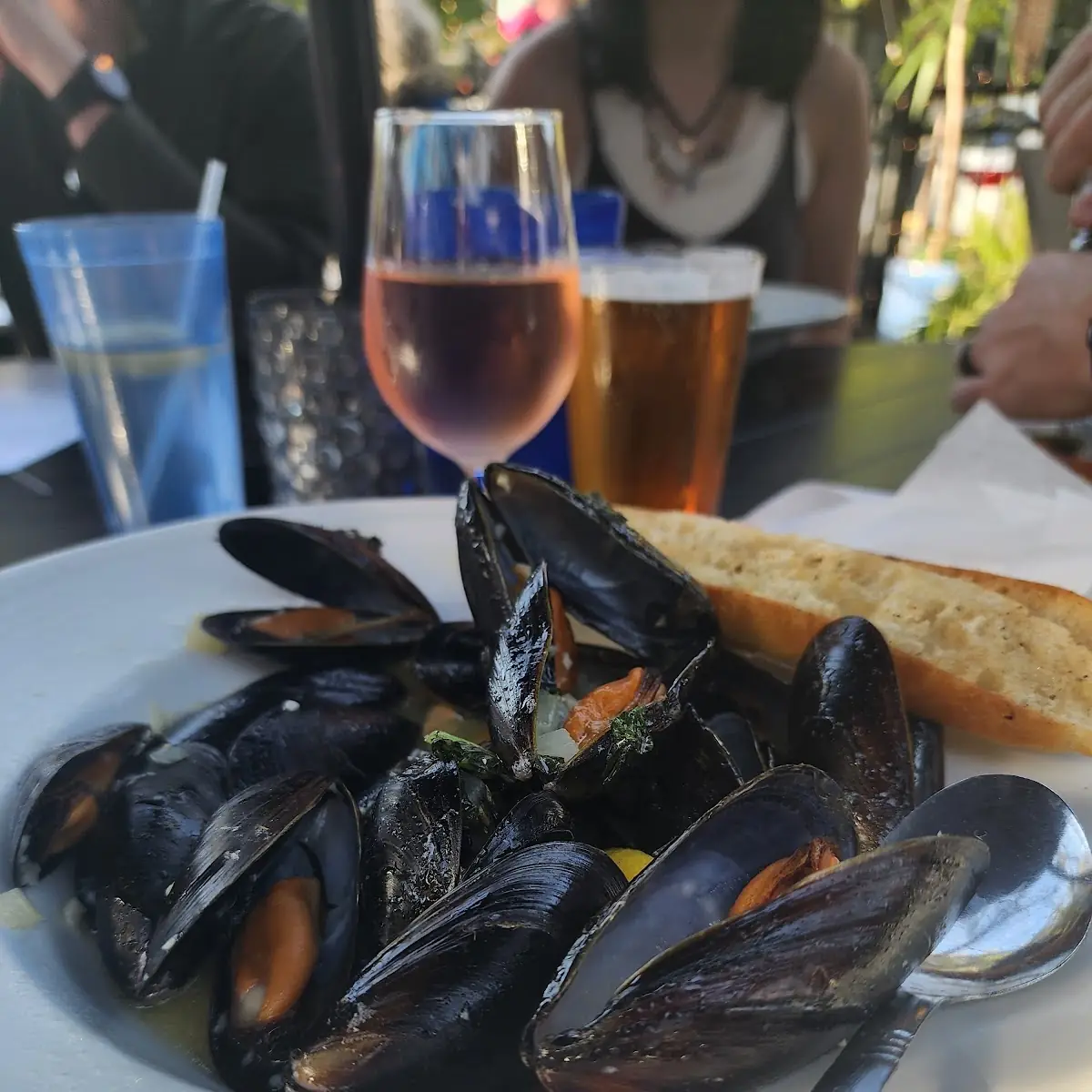 Garlic Mussels