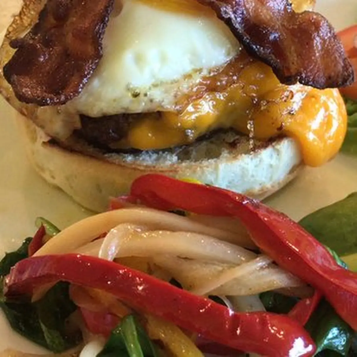 Open Faced Egg Sammie