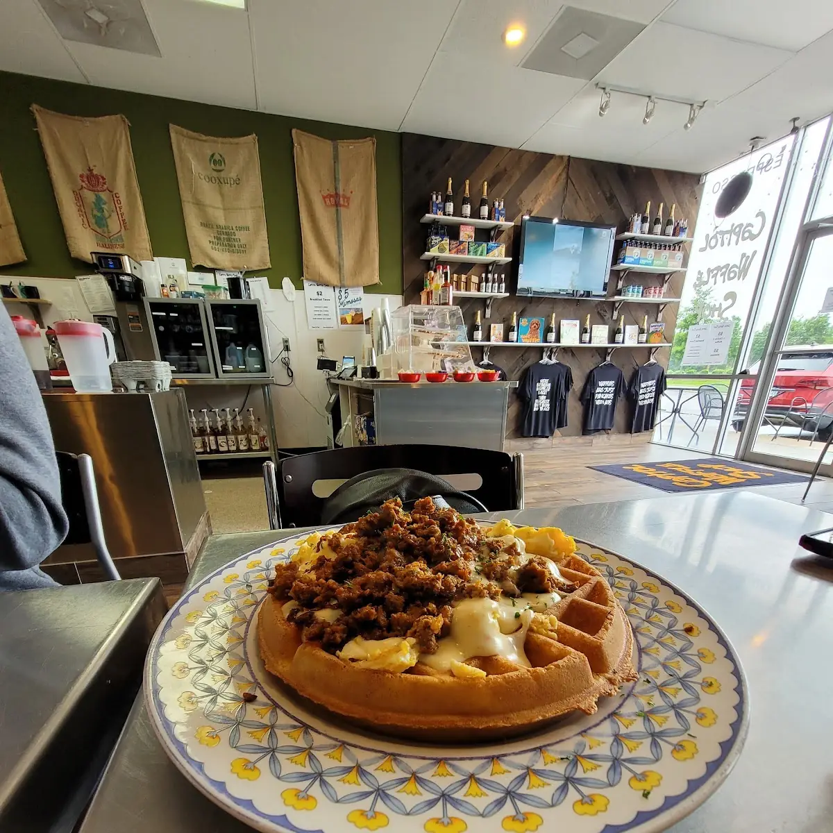 Choirzo Egg & Cheese Waffle