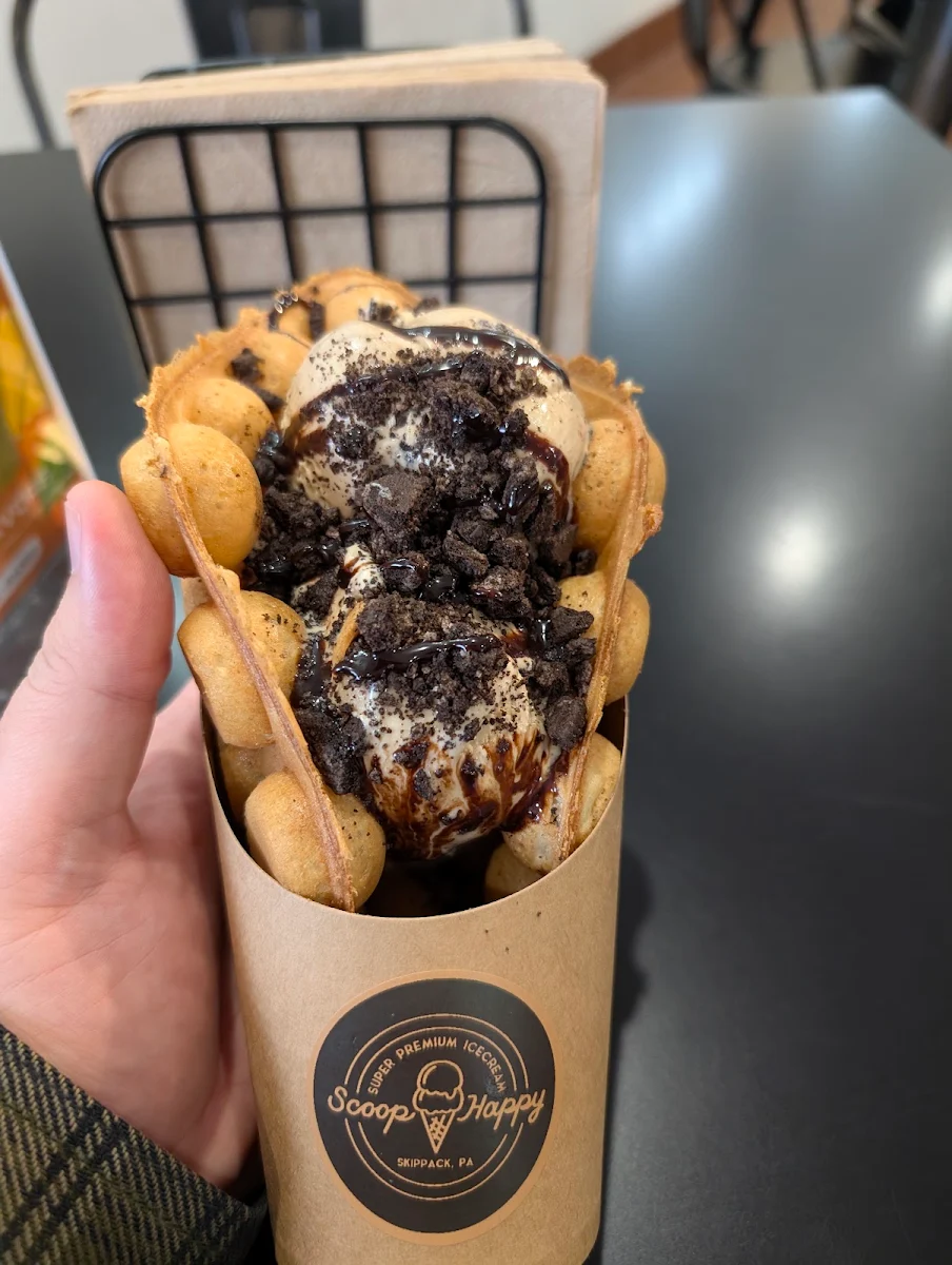 Bubble Waffle Cone