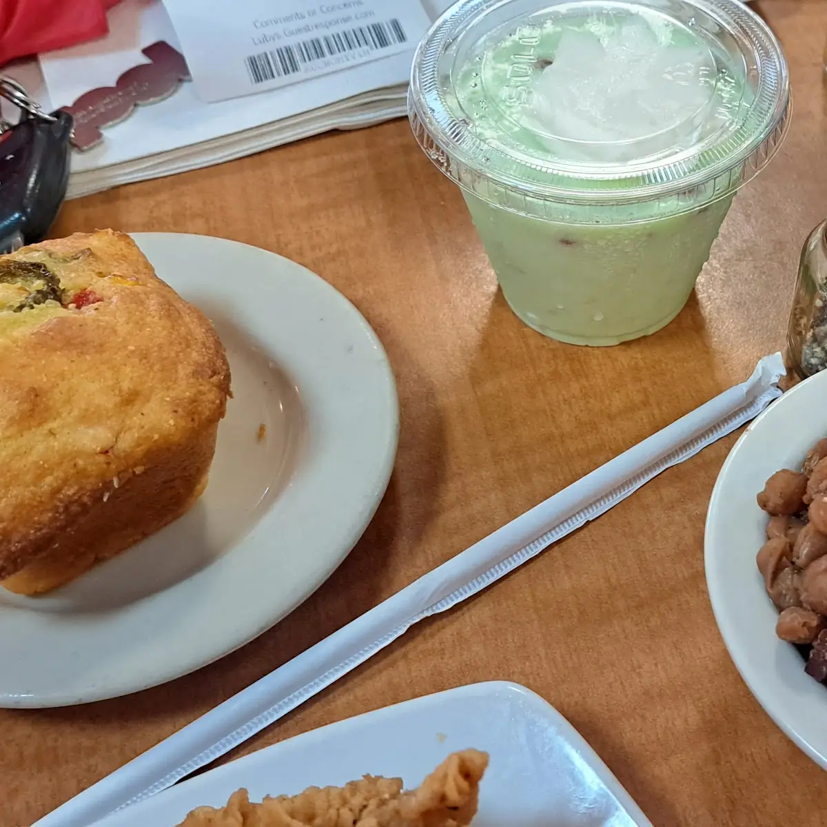 Beans Jalapeno Cornbread Pistachio Kulfi