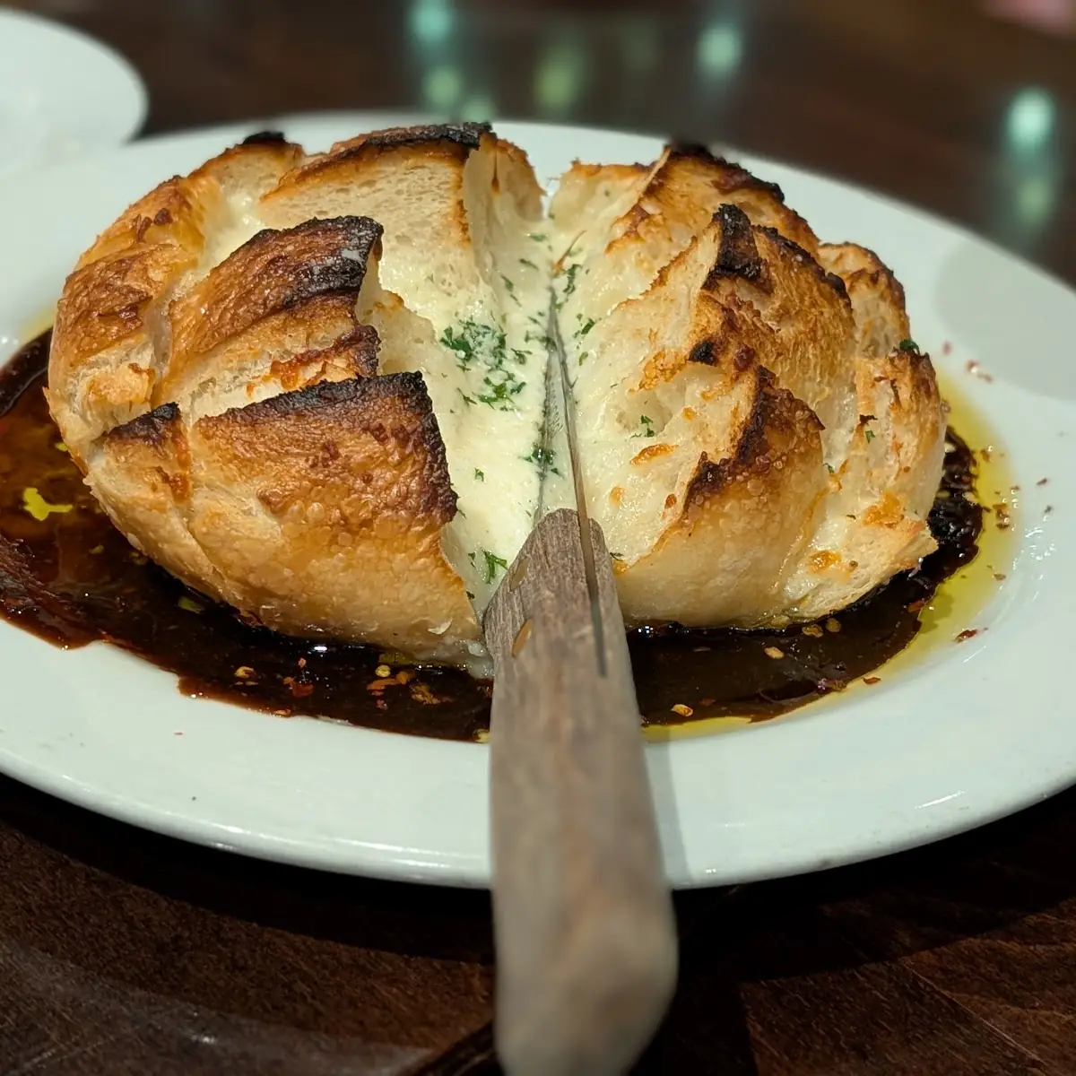 Cheesy Sourdough Bread Round