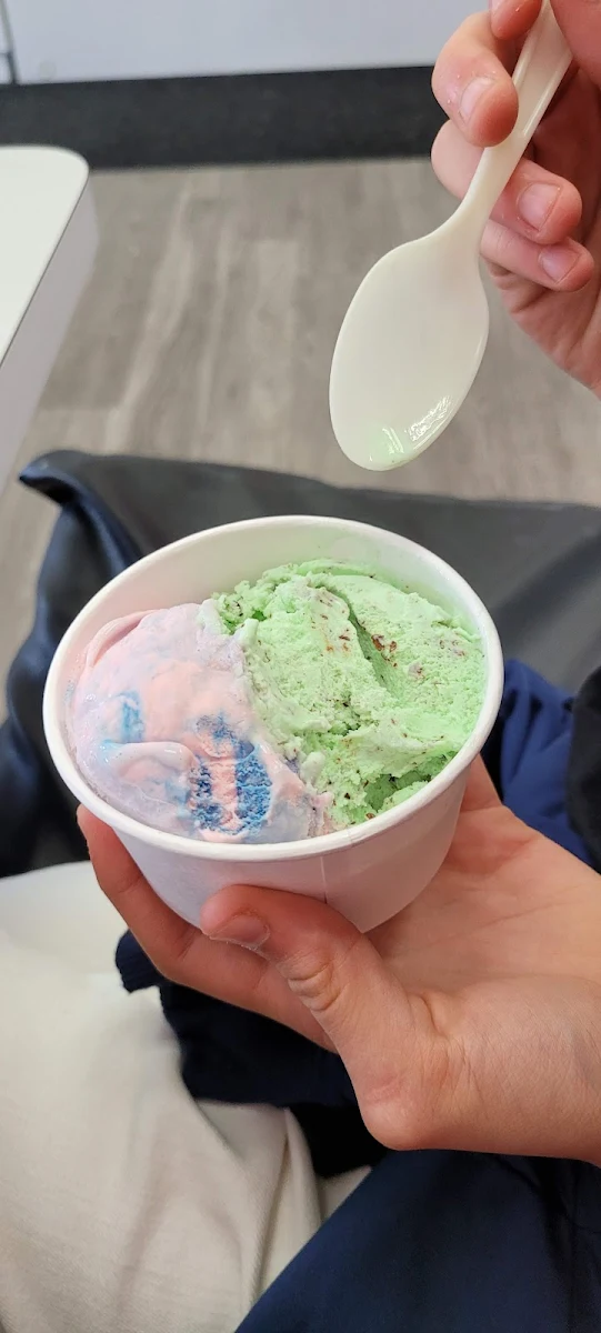 Cotton Candy and Mint Chip