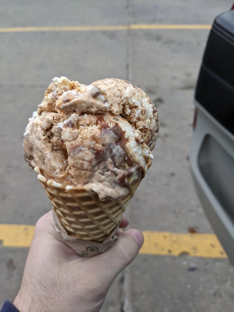 Snickers Ice Cream Cone