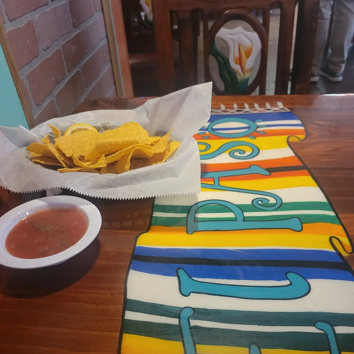 Chips and Dipping Sauce