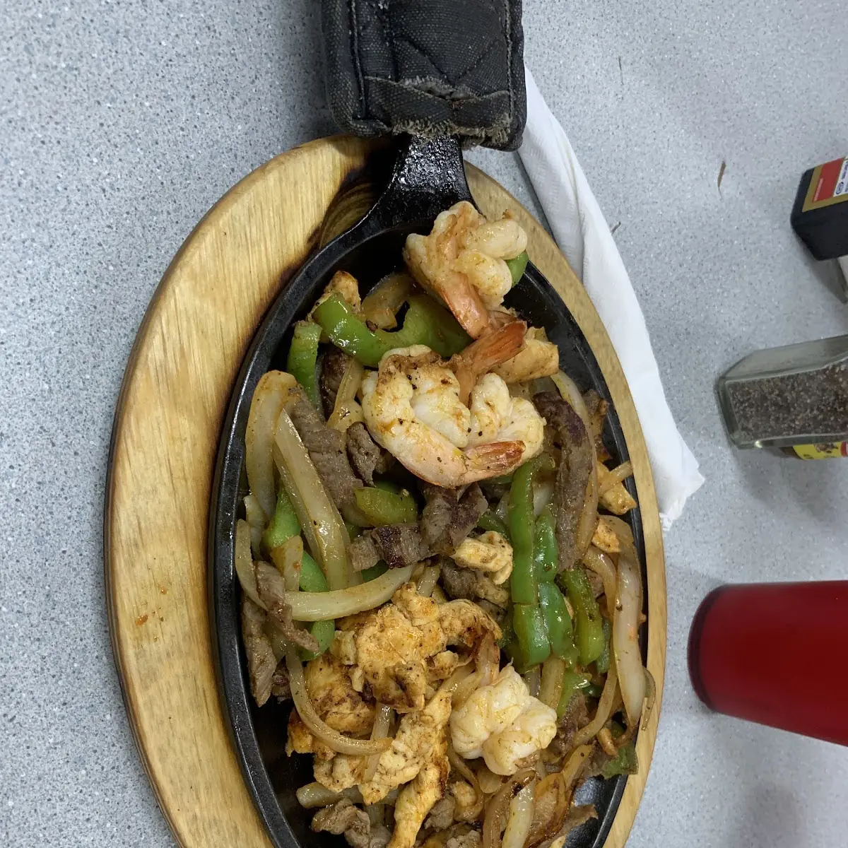 Seafood Fajitas