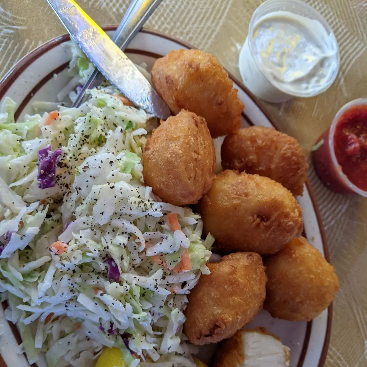 Fried Scallops