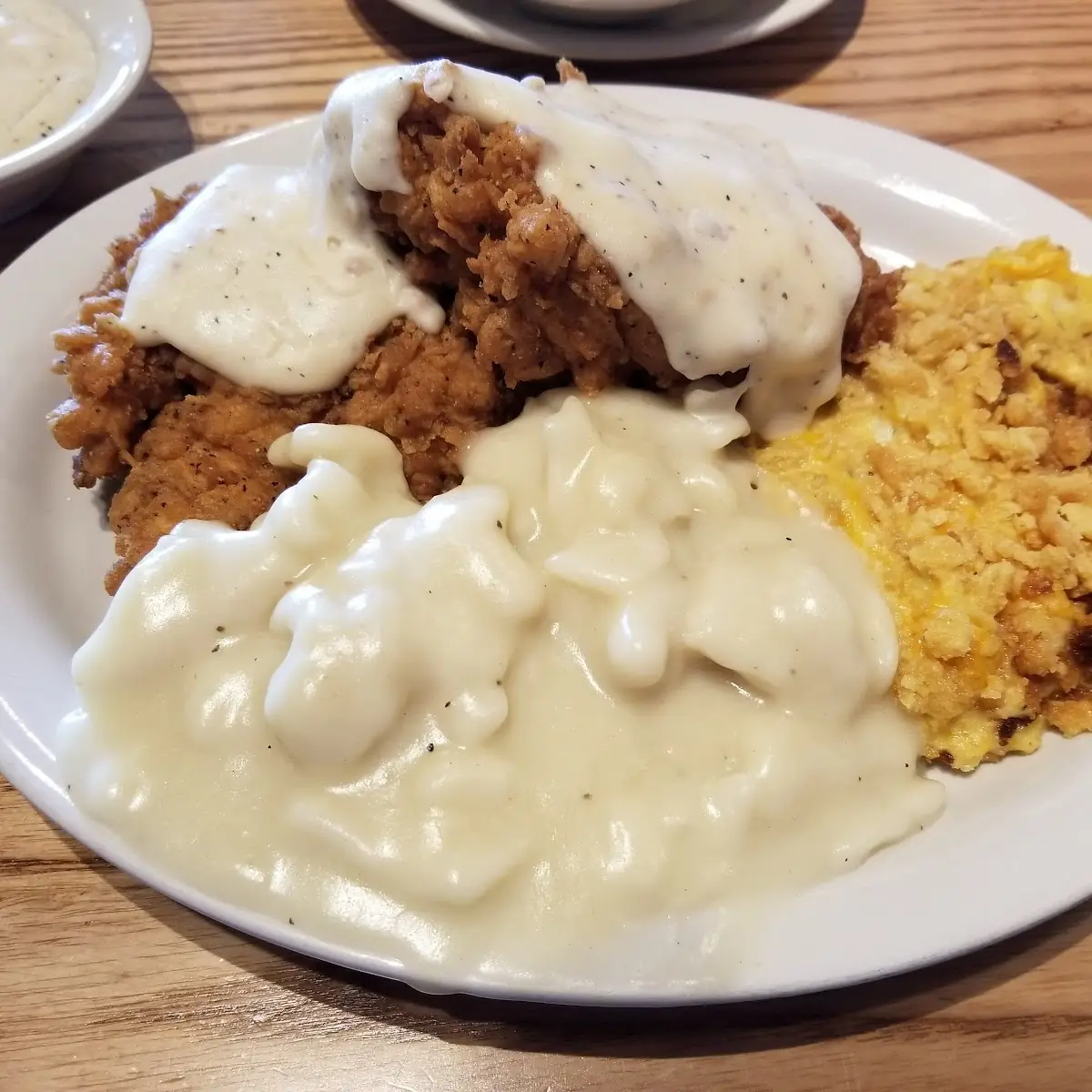 Country Fried Steak with Dumplings