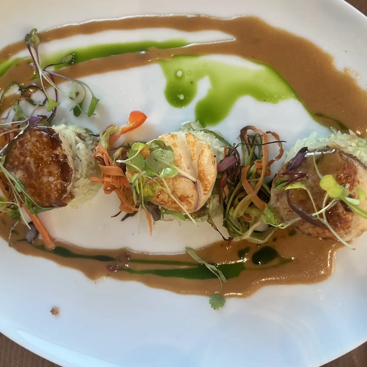 Scallops with Garlic Sauce