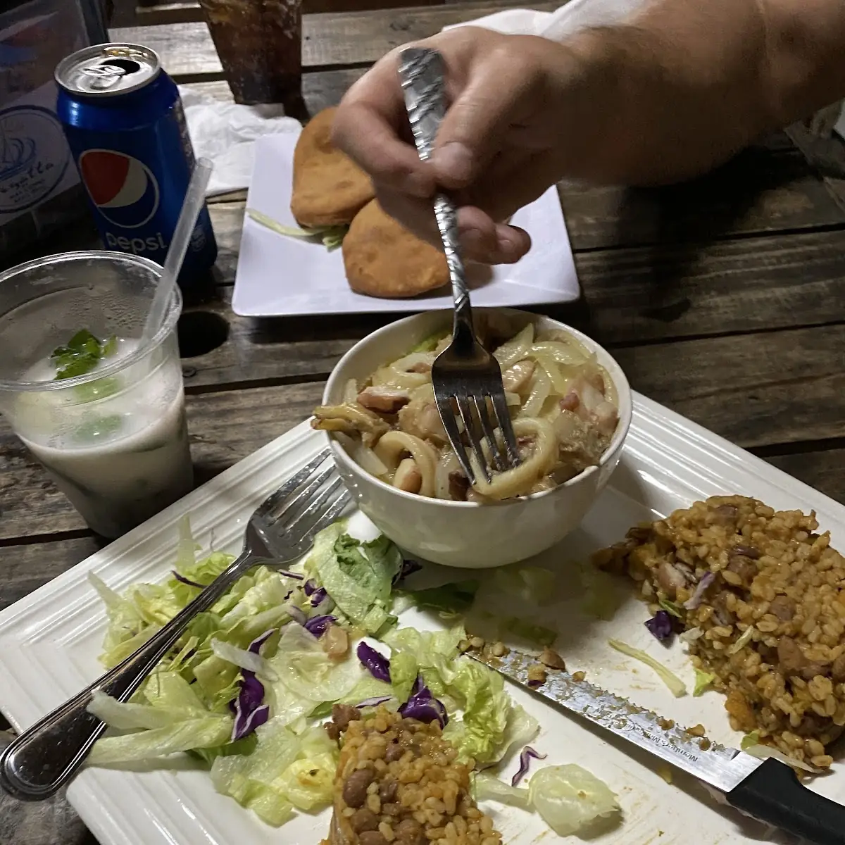 Mix Seafood in Garlic Butter Sauce