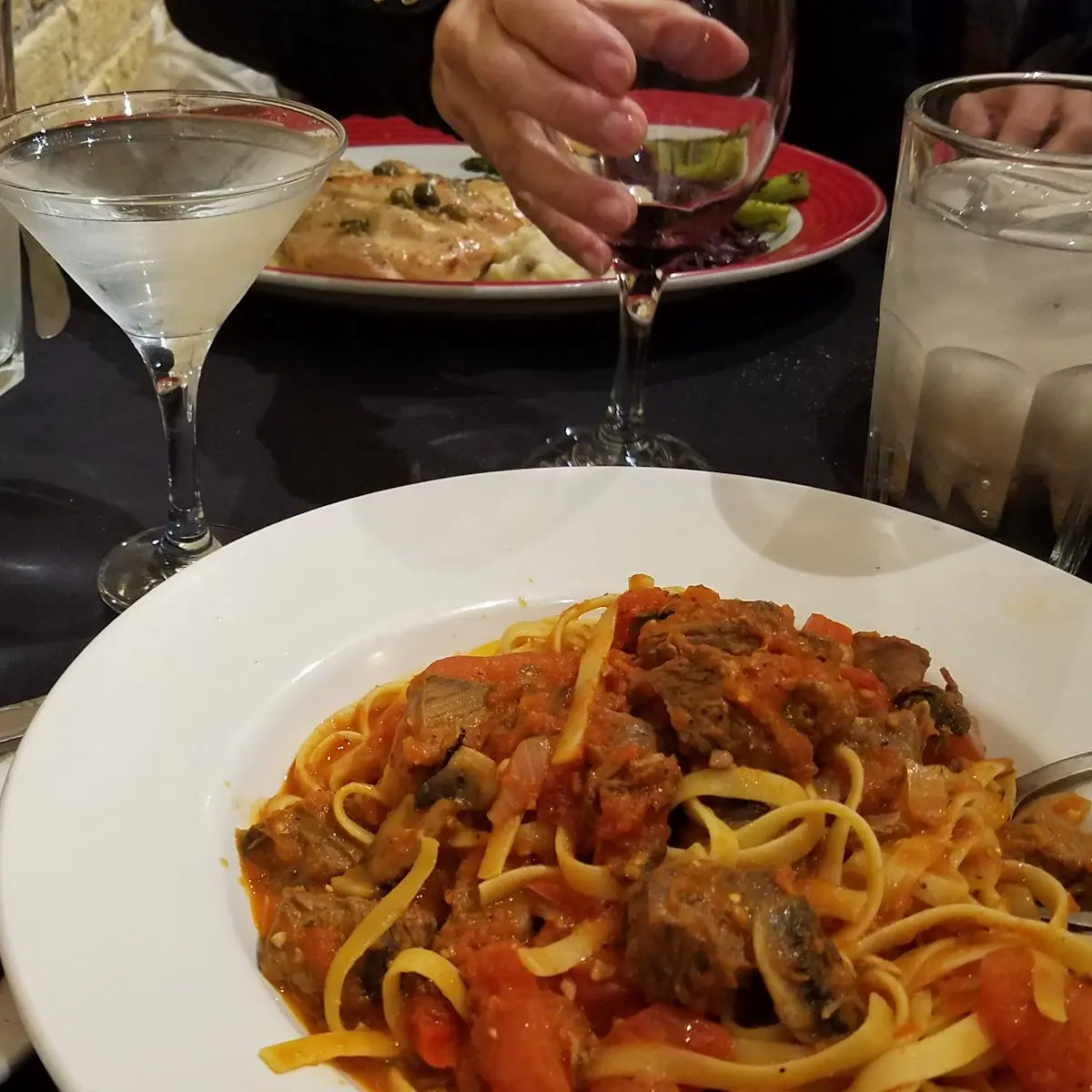 Fettuccine with Short Ribs