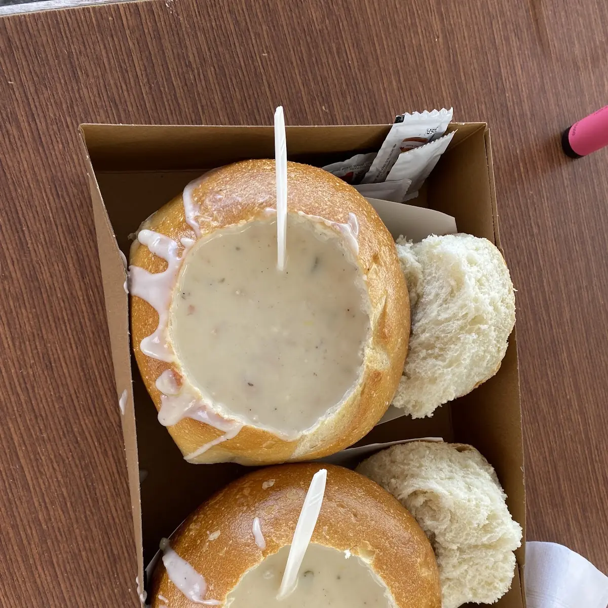 Clam Chowder Bread Bowl