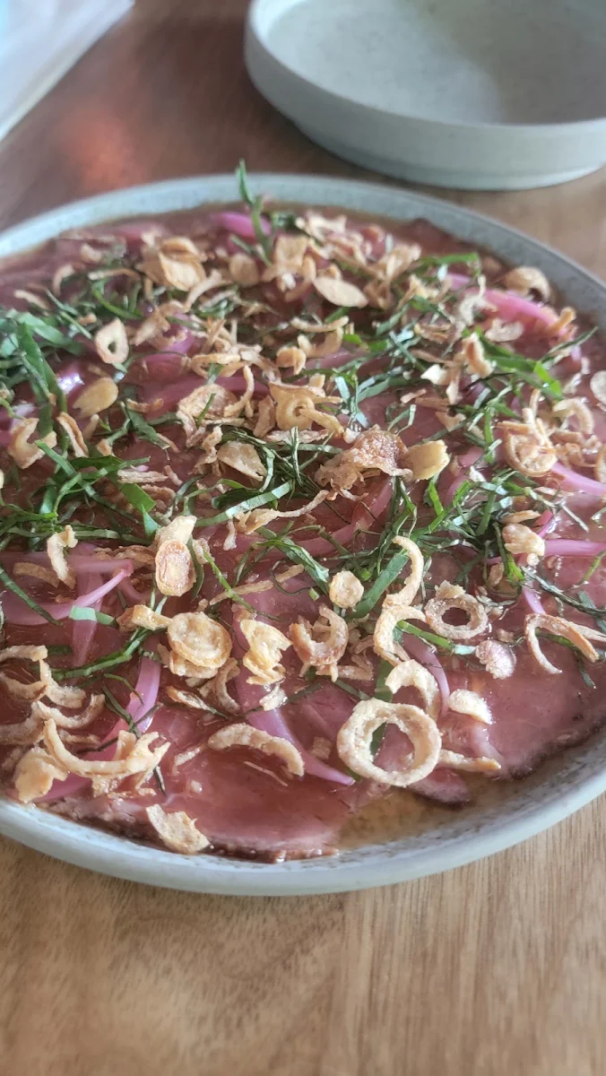 Beef Carpaccio, Bonjour Vietnam Bistro & Cocktail Bar