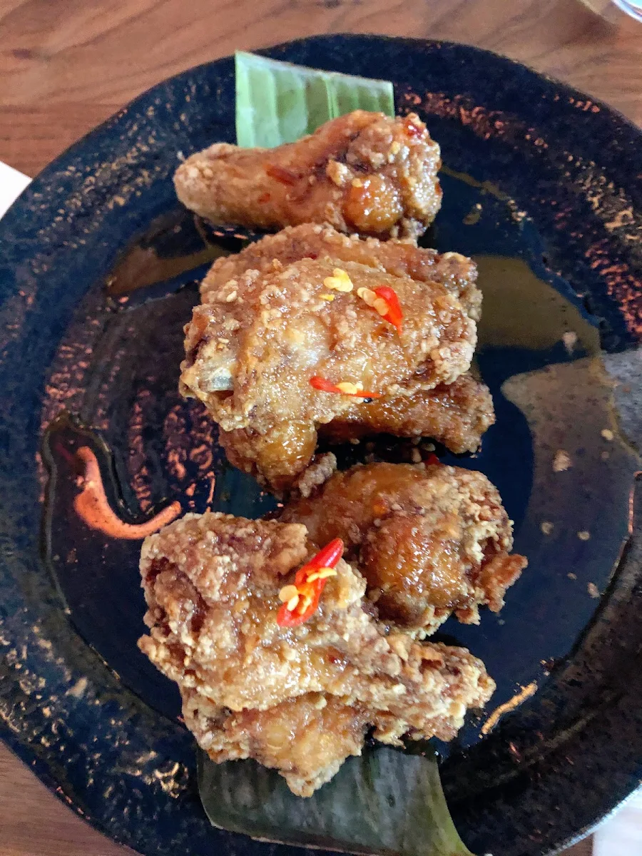 Spicy Tamarind Chicken Wings, Bonjour Vietnam Bistro & Cocktail Bar