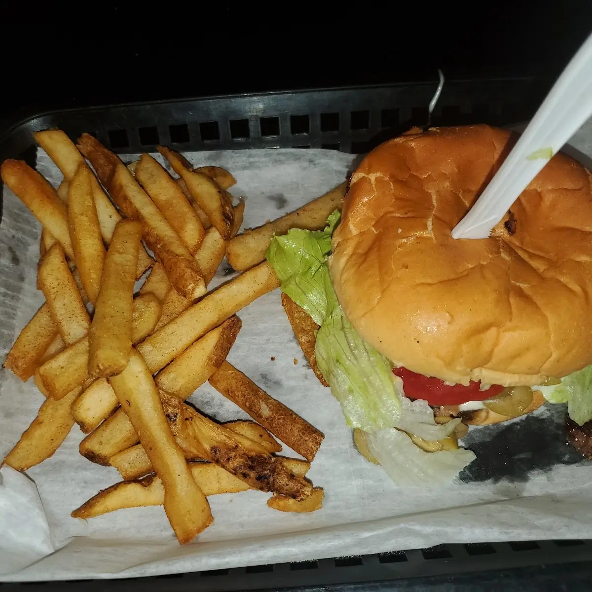 Cheeseburger Deluxe and Fried