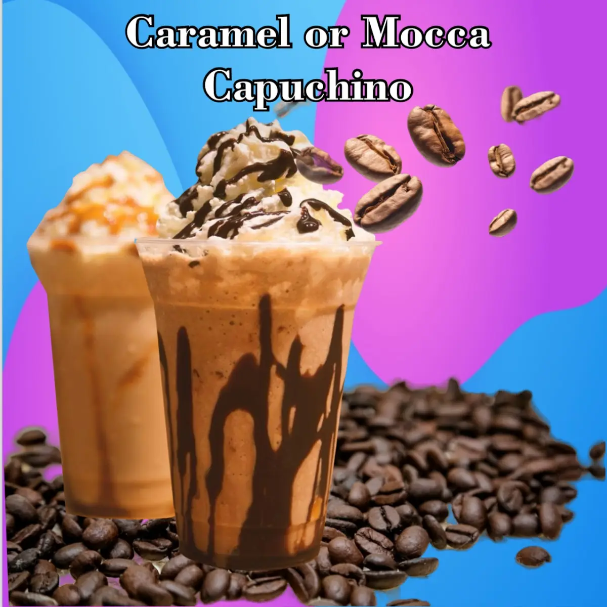 Caramel or Mocha Frappuccino