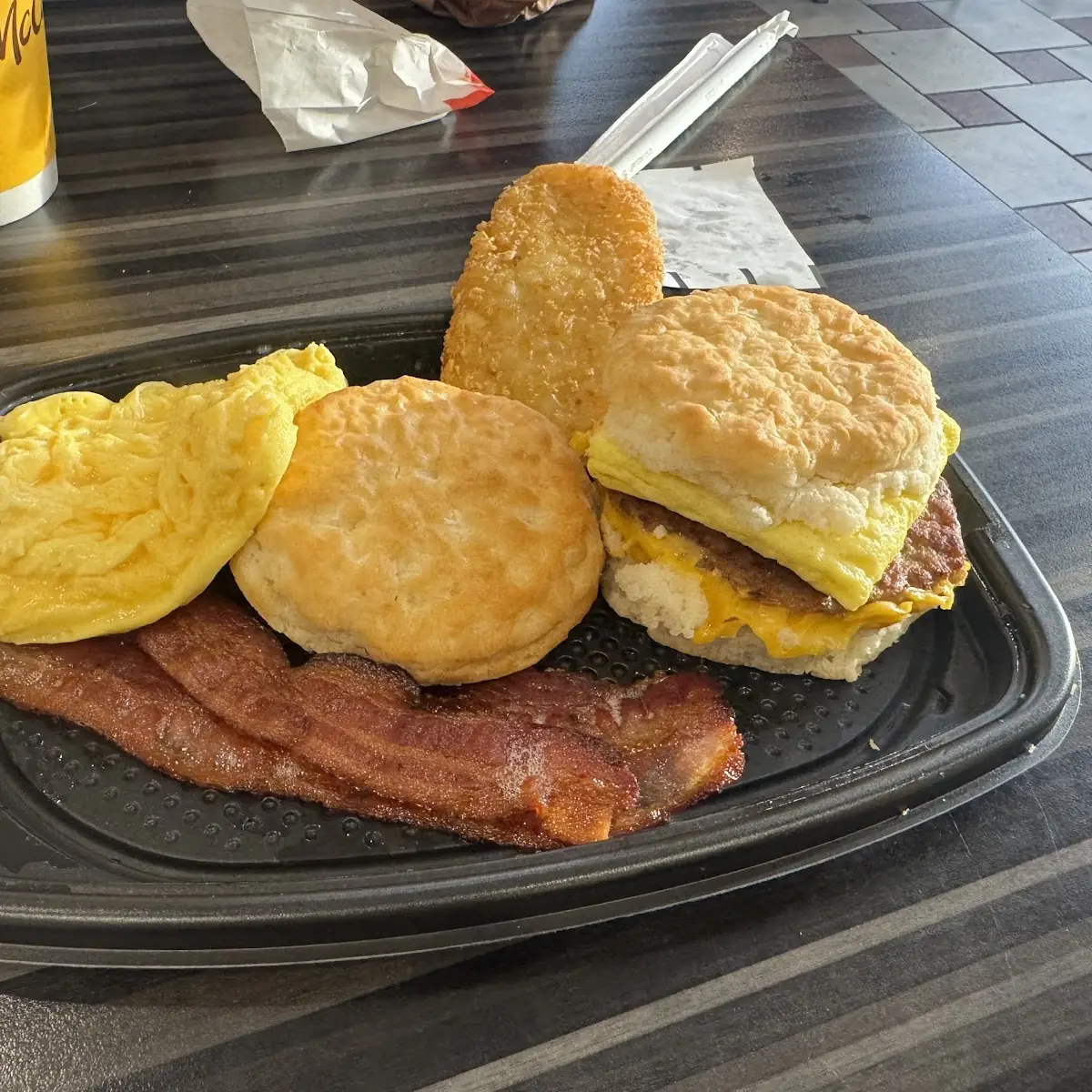 Bacon Egg & Cheese Biscuit