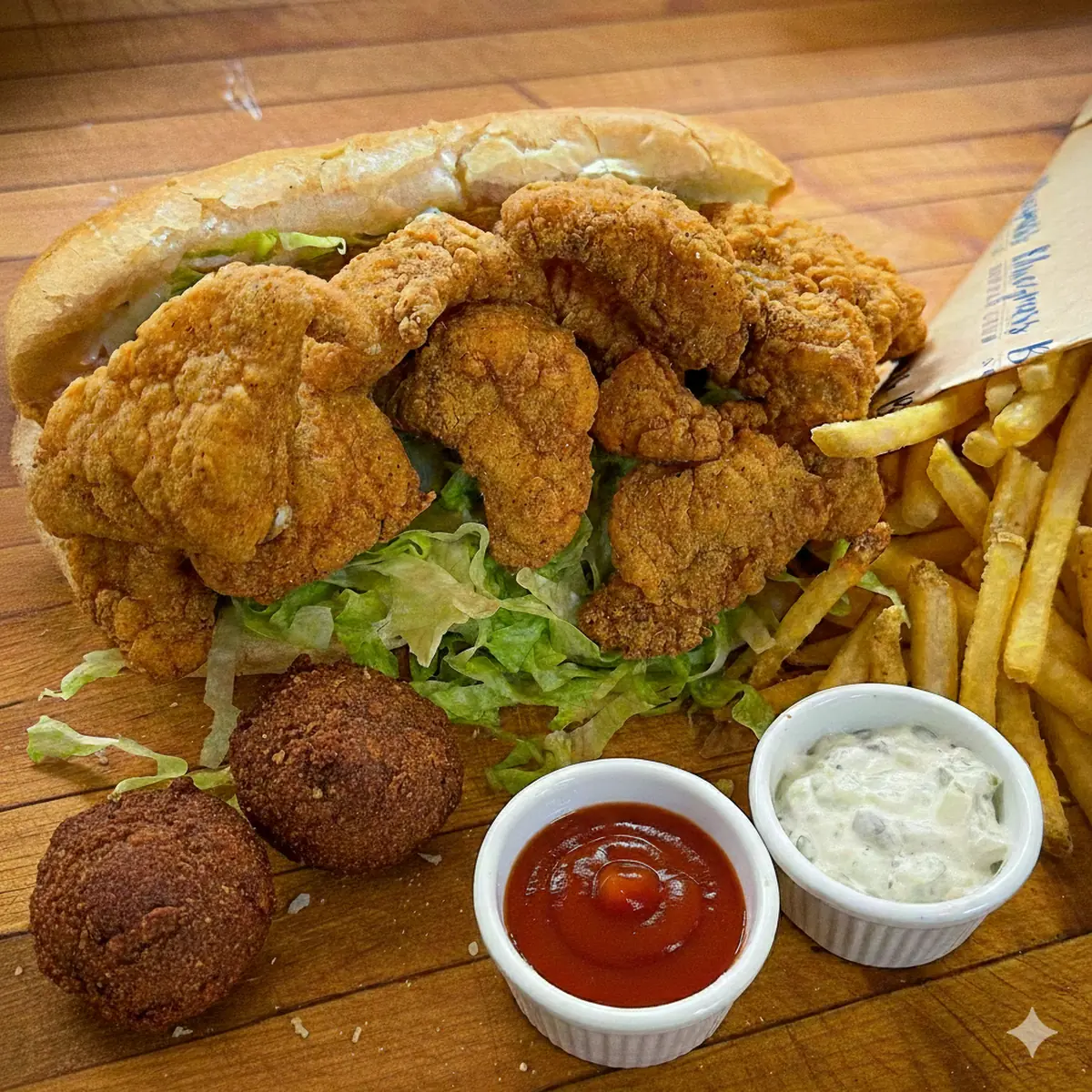 Fried Catfish Sandwich Meal
