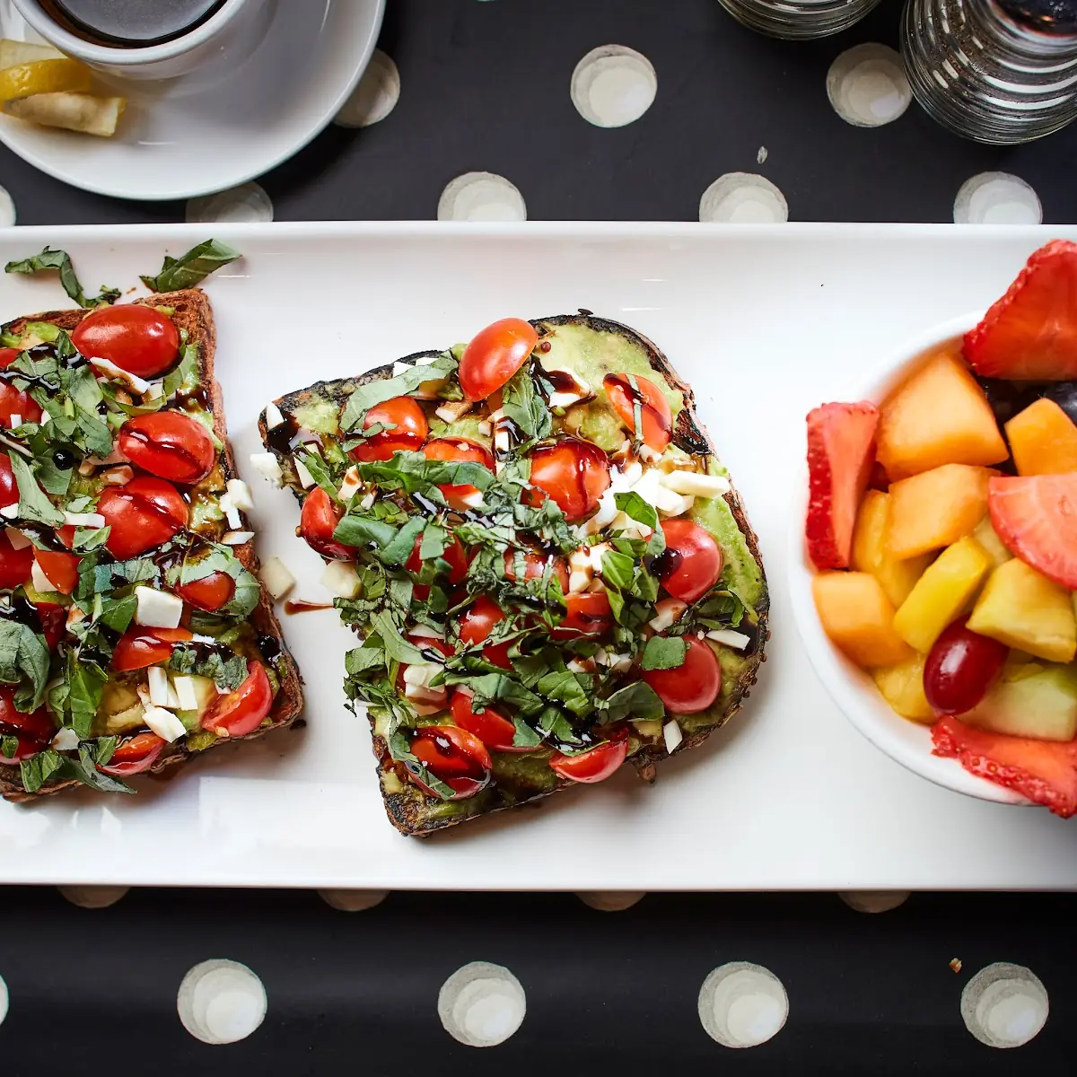 Caprese Avocado Toast