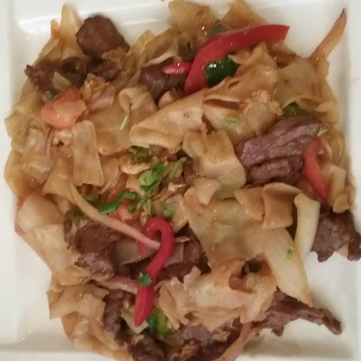 Drunken Noodle with Beef