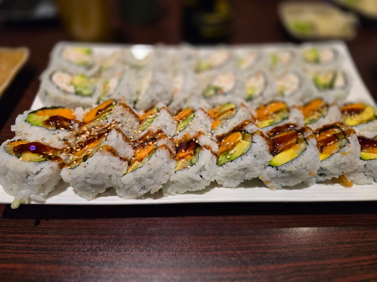 California Roll Yam Roll